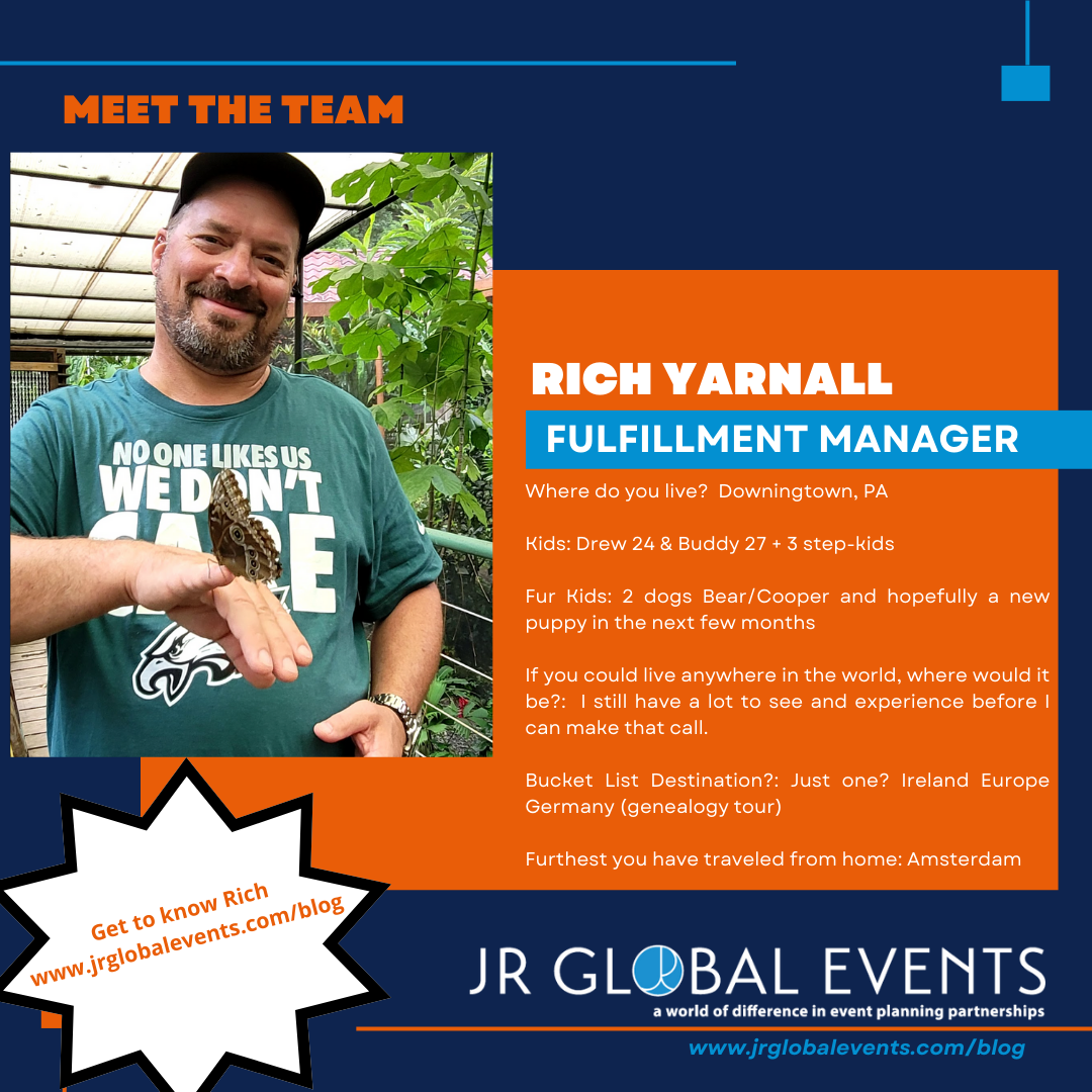 Lastly, Get to know Rich!